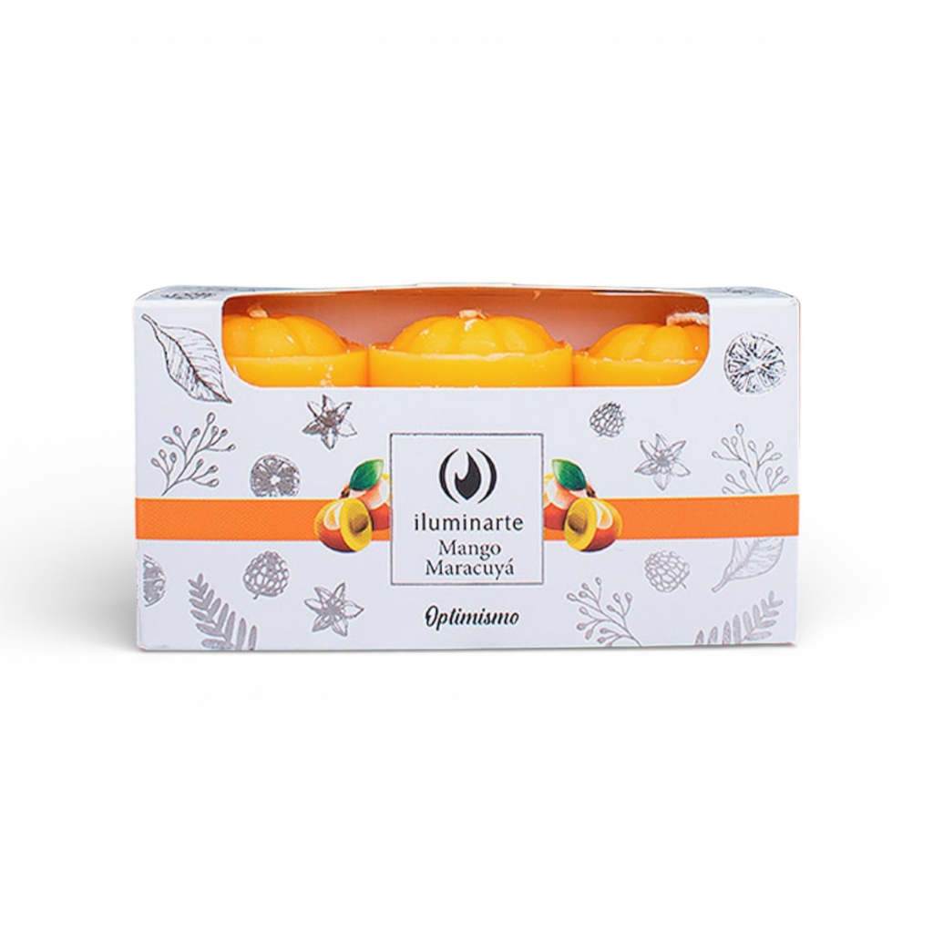 VELONCITOS AROMÁTICOS X3 MANGO MARACUYÁ