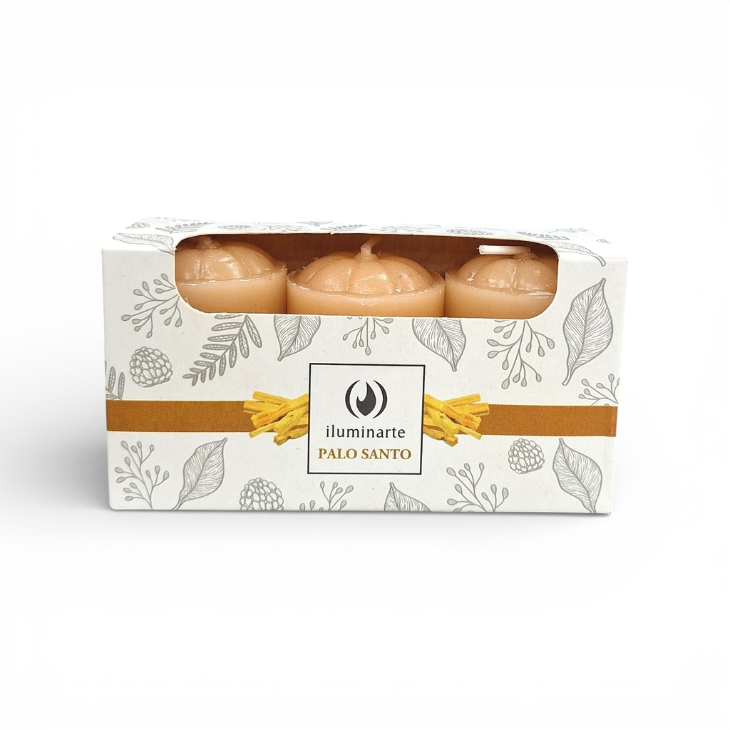 VELONCITOS AROMÁTICOS X3 PALO SANTO