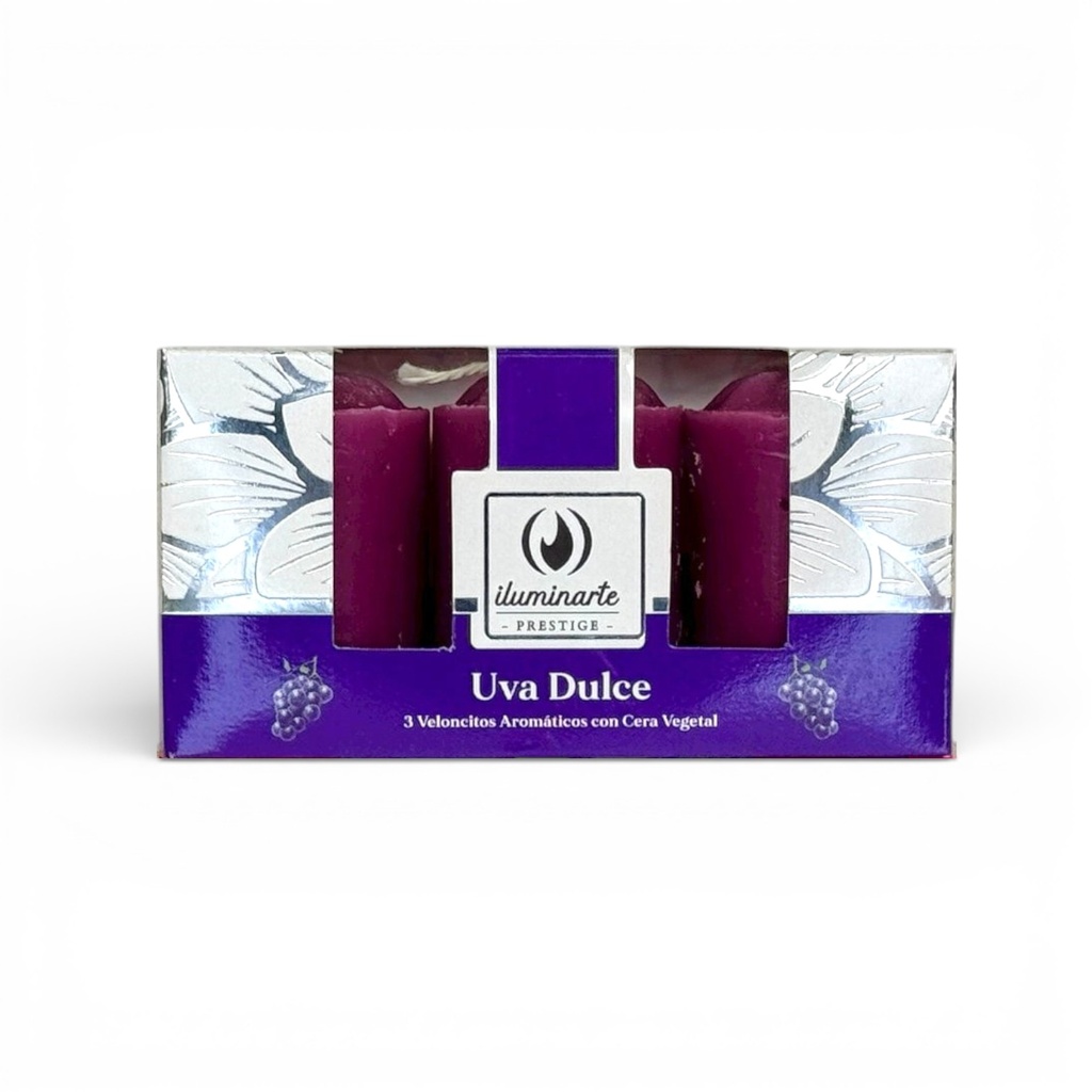 VELONCITOS AROMÁTICOS X3 UVA DULCE