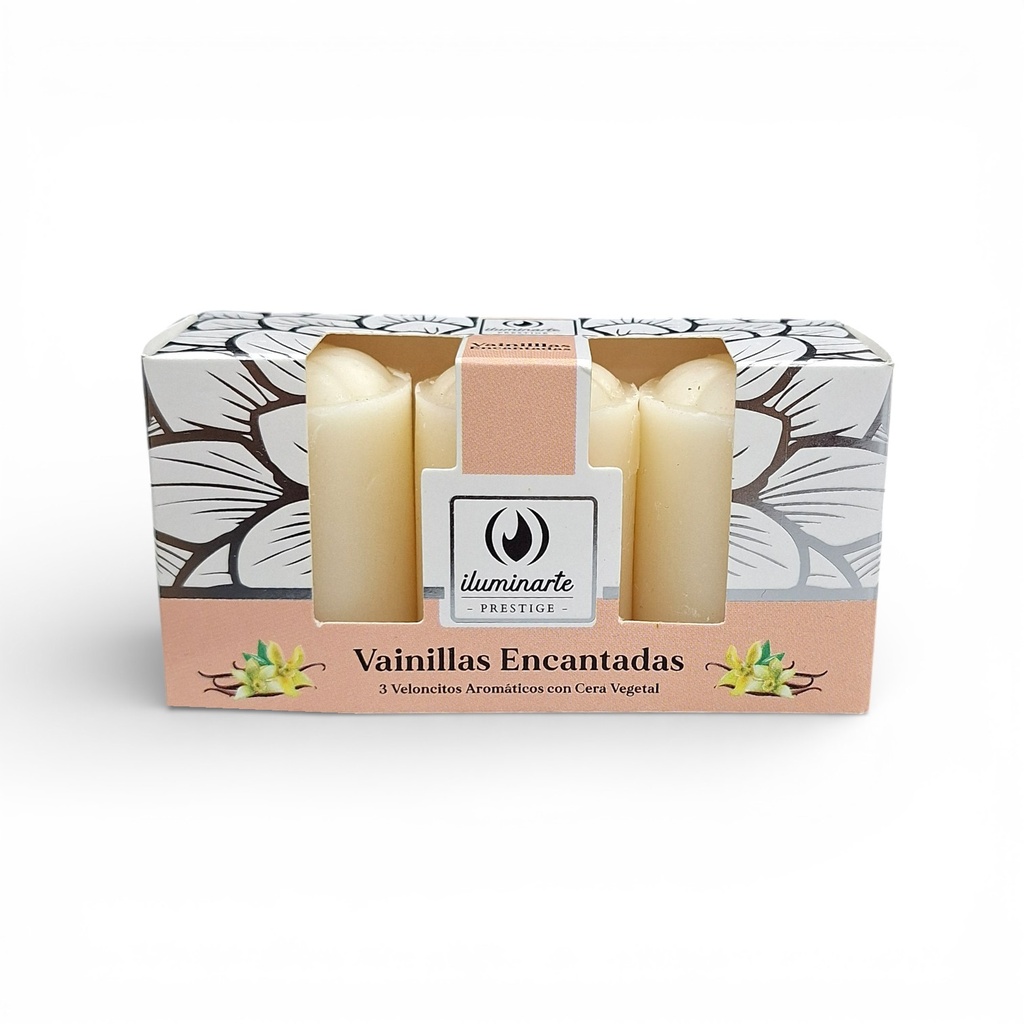 [PM-072V-VA] VELONCITOS AROMÁTICOS X3 VAINILLAS ENCANTADAS