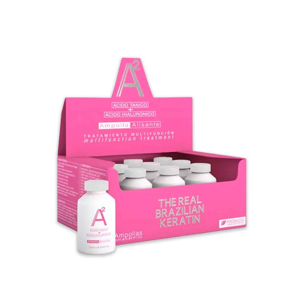 AMPOLLA ALISANTE A2 SIN FORMOL 25ML BEKIM
