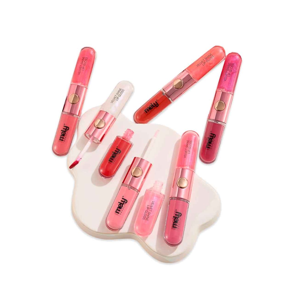 [PM-MY801044] LIP GLOSS VELVET SHINE DOBLE MELY