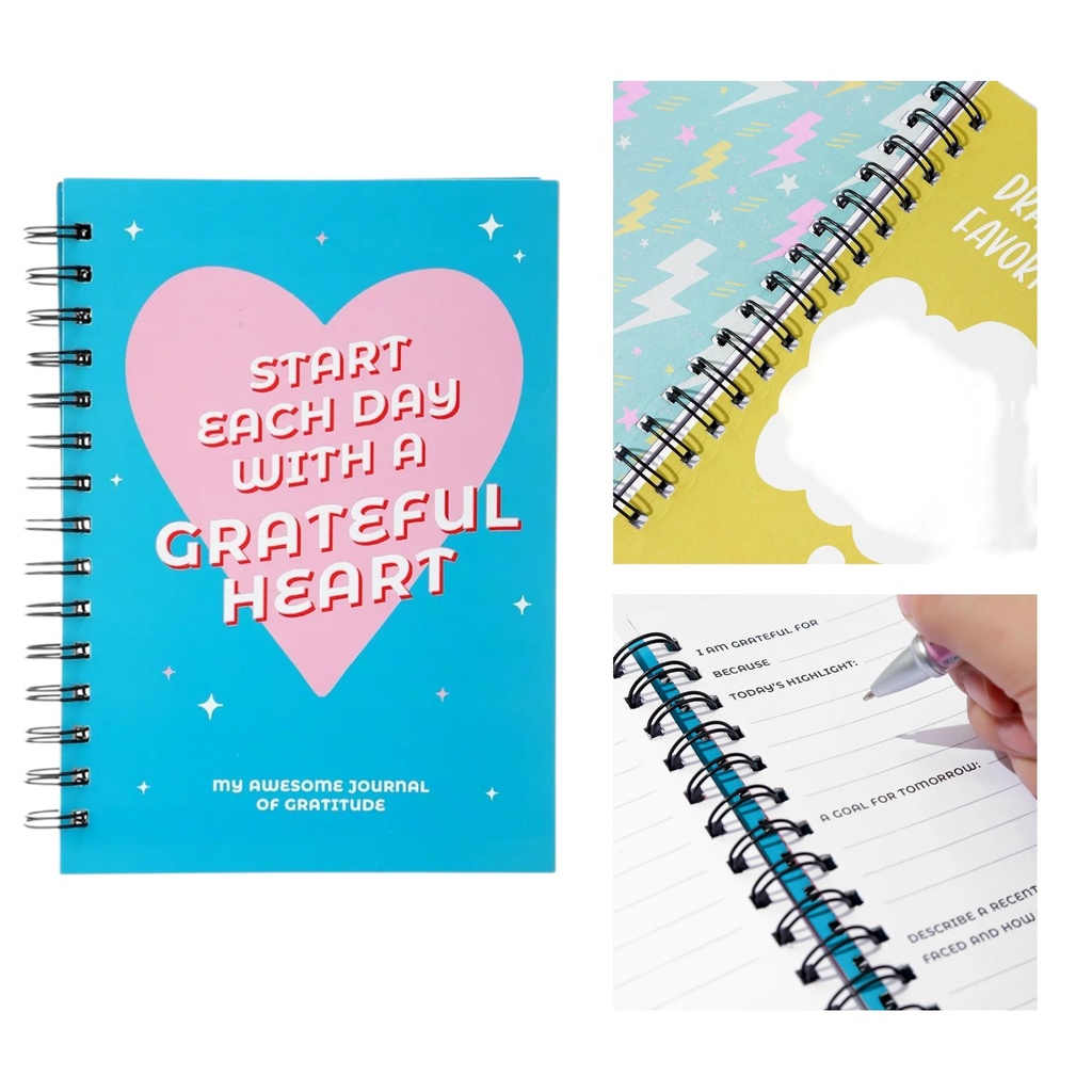 CUADERNO ANILLADO CON ESTAMPA 21x16CM