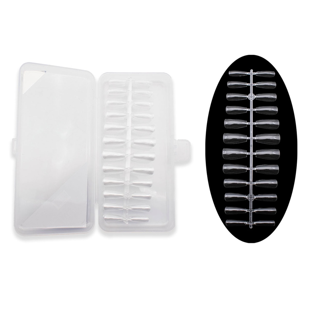 [PM-LH4-802G] PROMO 2×1 | TIPS FORMA COFFIN EN ESTUCHE X240 PCS
