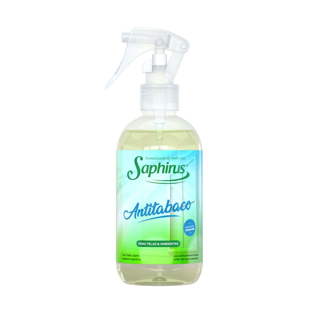 [PM-S1139-AT] AROMATIZADOR TEXTIL ANTITABACO SAPHIRUS