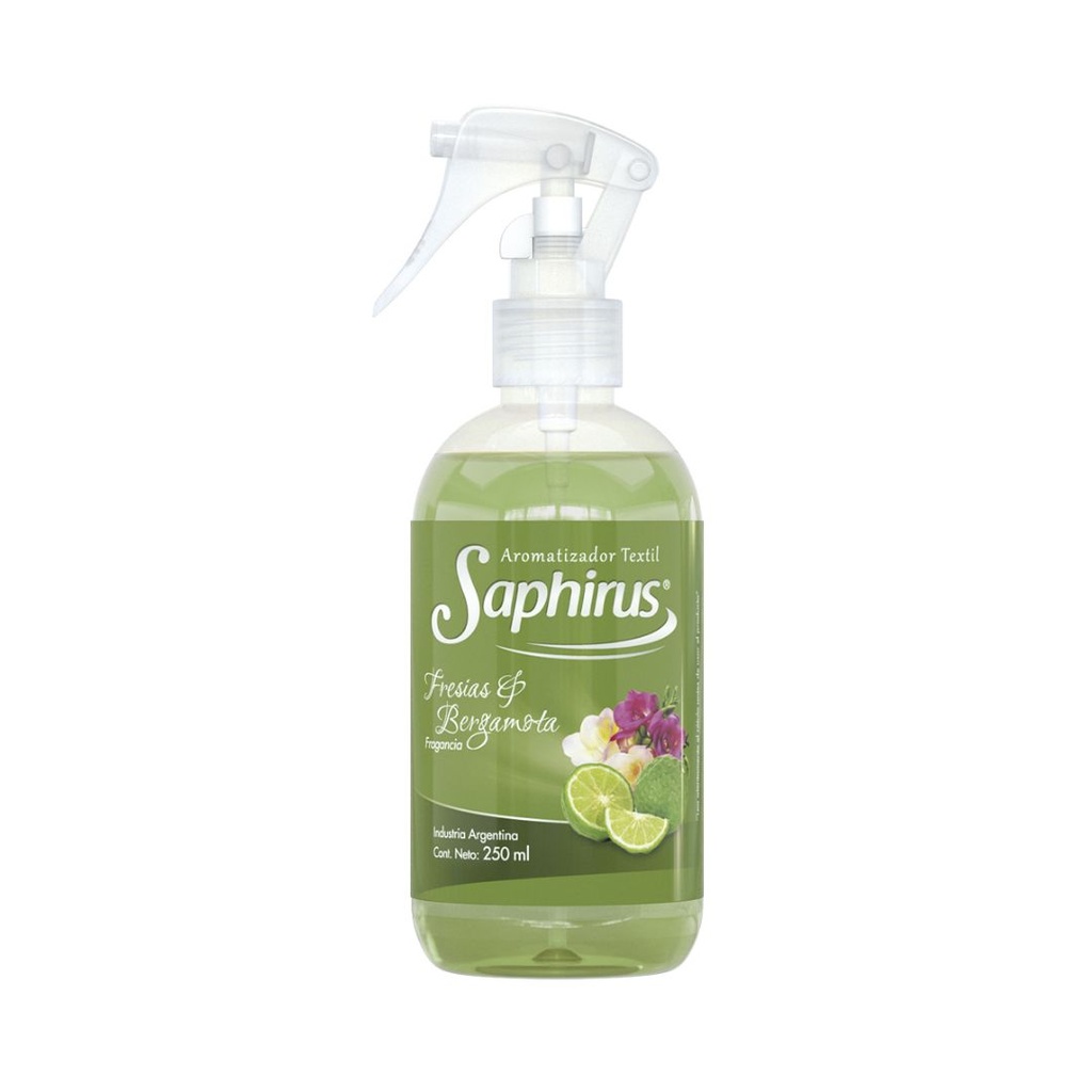 [PM-S1139-FRBE] AROMATIZADOR TEXTIL FRESIAS Y BERGAMOTA SAPHIRUS
