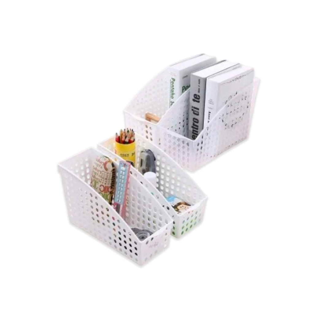 CANASTO ORGANIZADOR DE PLASTICO 30x19CM