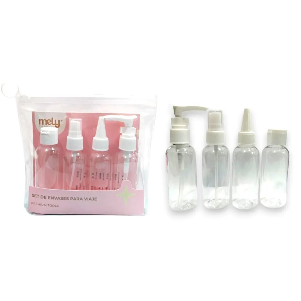 [PM-MYB3-0029] SET X4 ENVASES PARA VIAJE