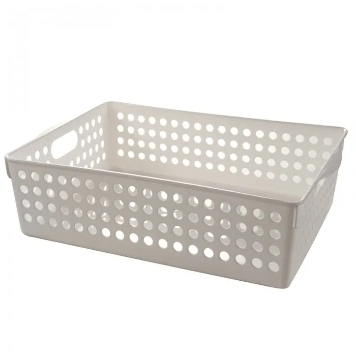 ORGANIZADOR BLANCO PLÁSTICO 30.5x21x8.5 CM