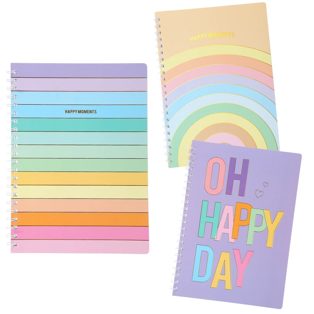 CUADERNILLO COLORIDO HAPPY A4