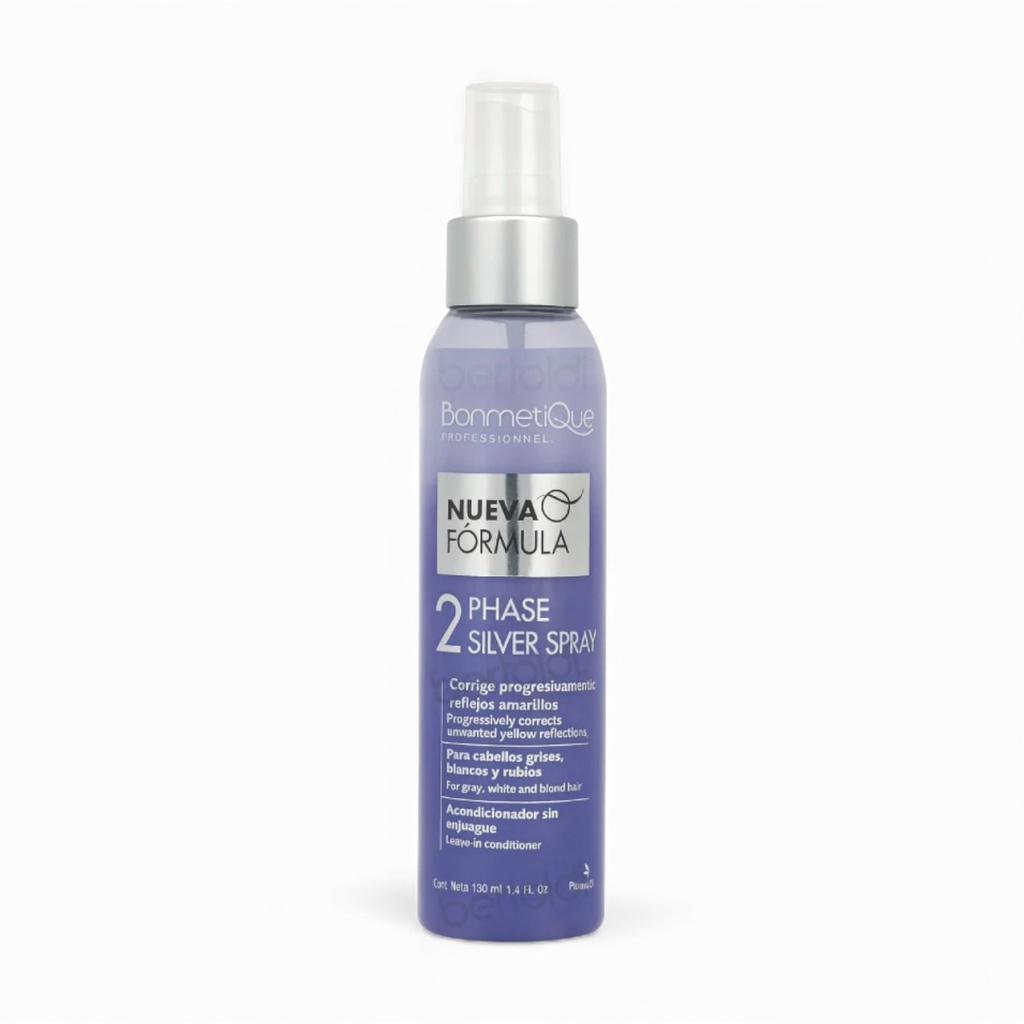 SILVER SPRAY CORRIGE REFLEJOS AMARILLOS 130ML BONMETIQUE