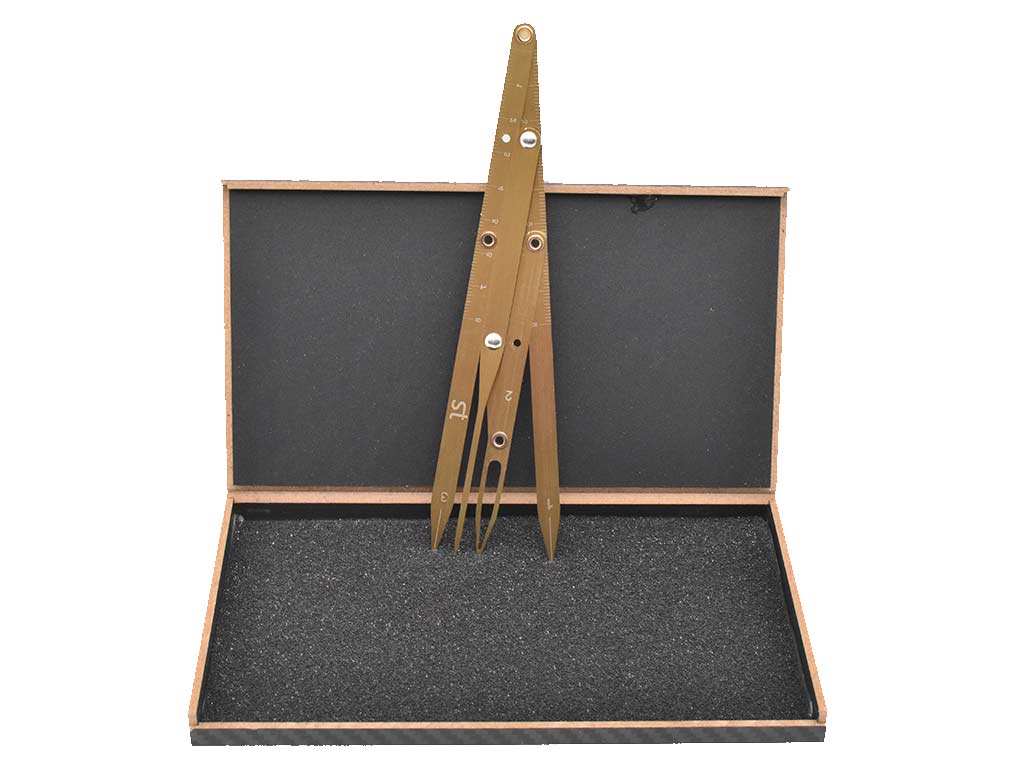 REGLA CALIBRE PARA CEJAS GOLDEN PROPORTIONAL RULER