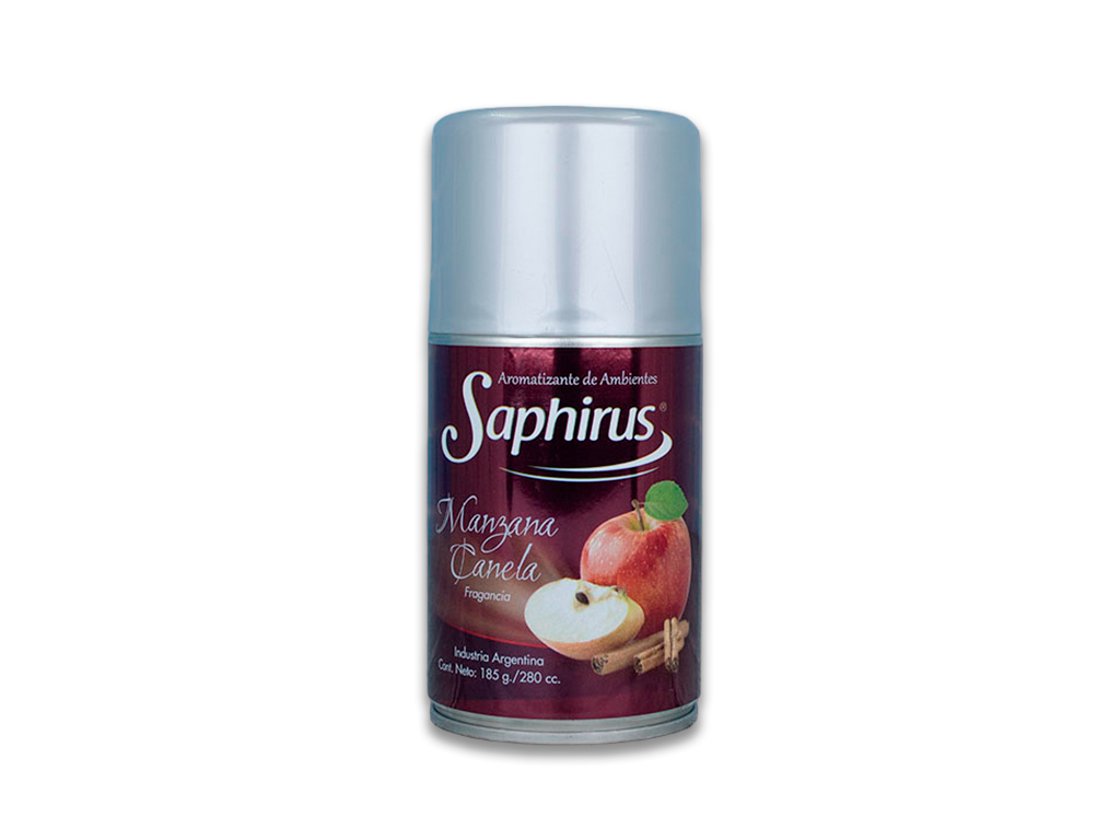 AEROSOL PARA AMBIENTES MANZANA CANELA SAPHIRUS