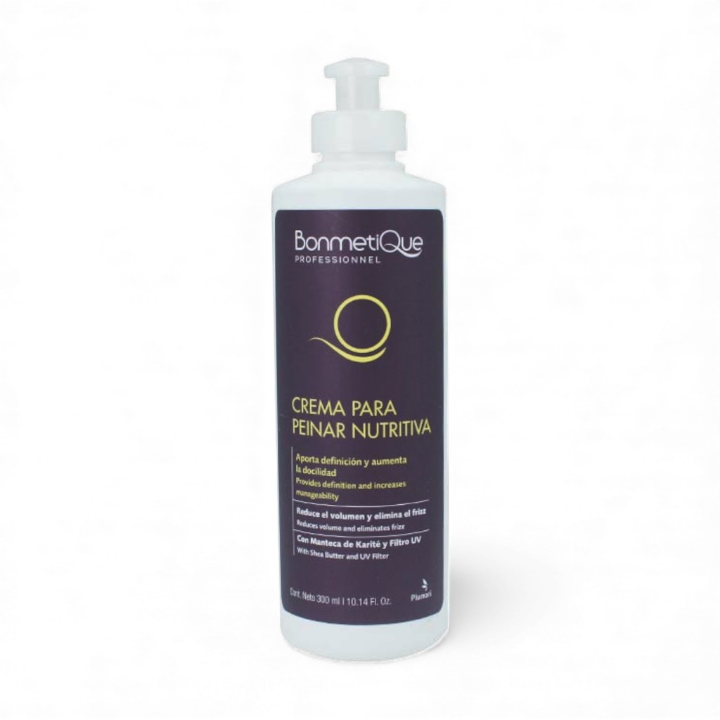 CREMA PARA PEINAR NUTRITIVA 300ML BONMETIQUE