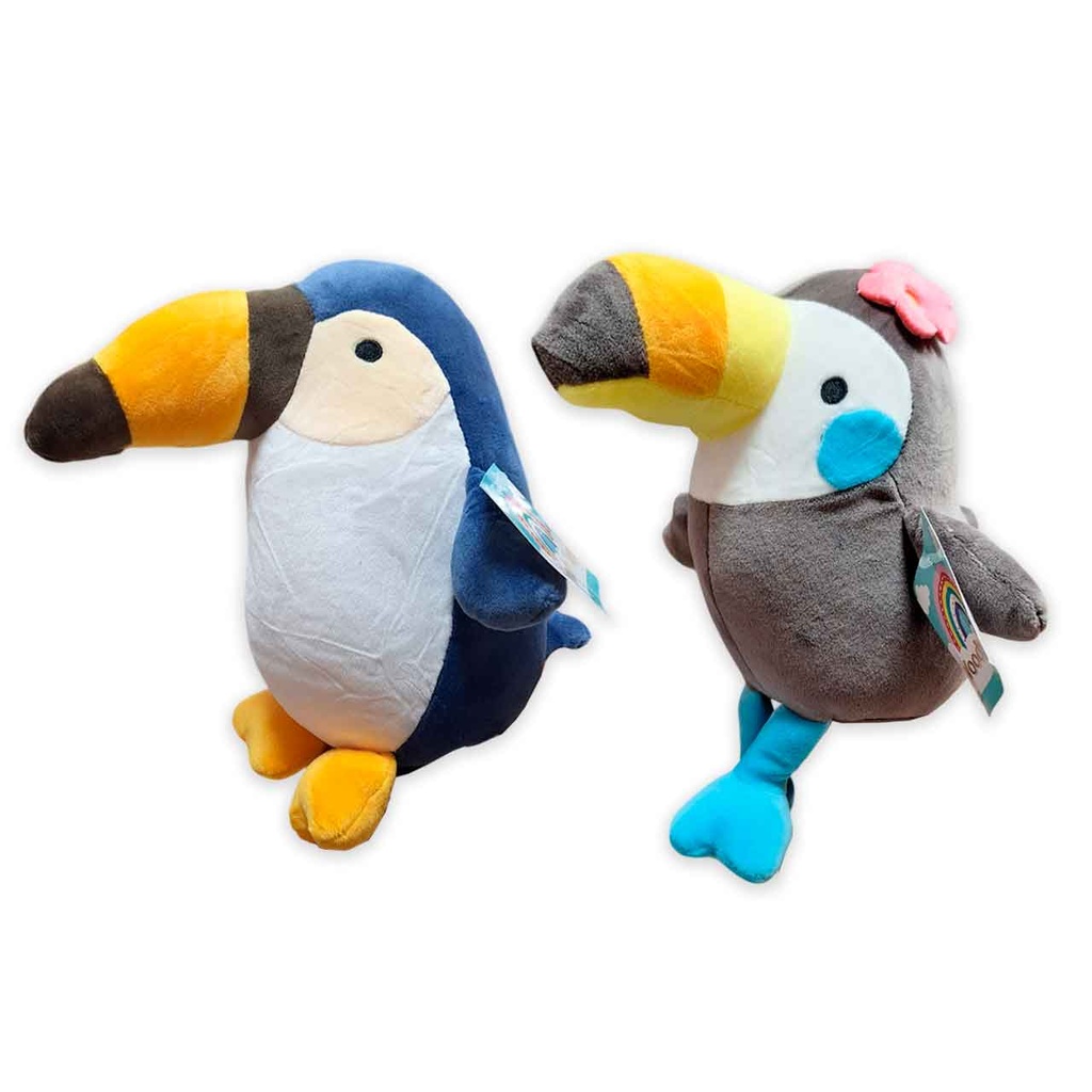 PELUCHE DE TUCÁN 25CM APROX
