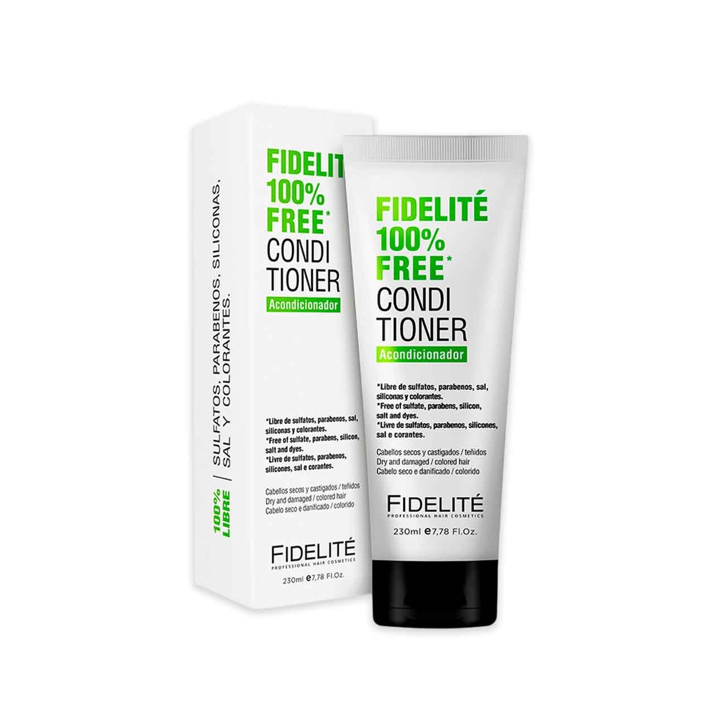 ACONDICIONADOR 100% FREE 230ML FIDELITÉ