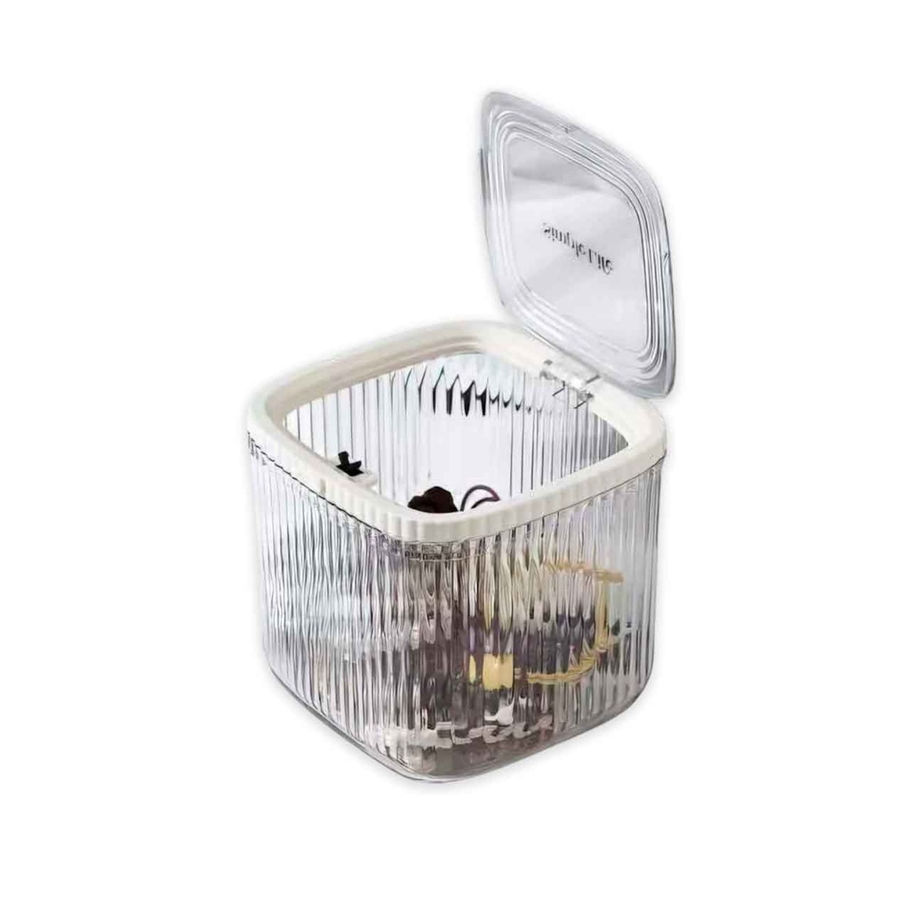 ORGANIZADOR CUADRADO ALTO 15.5 x 15.5 x 14.5CM