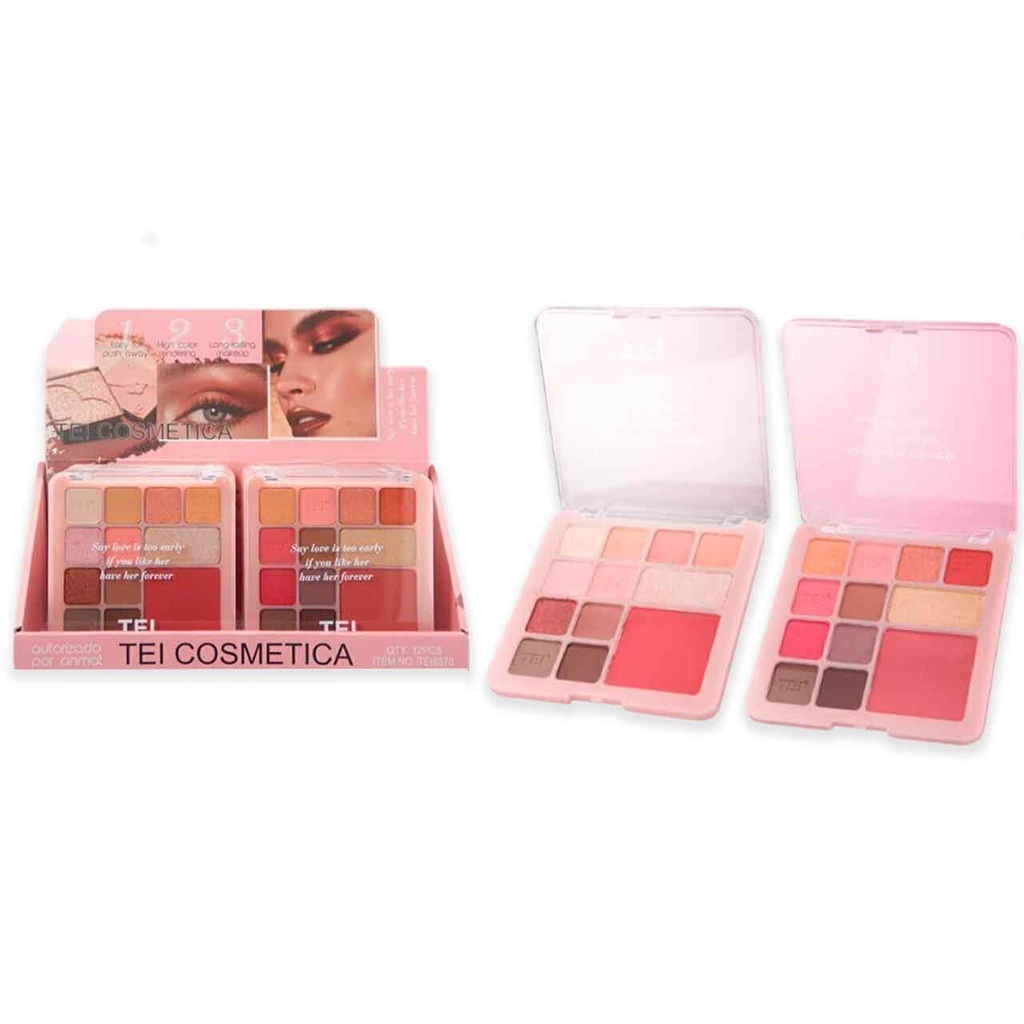 [PM-TEI8378] PALETA DE SOMBRAS + ILUMINADOR + RUBOR TEI