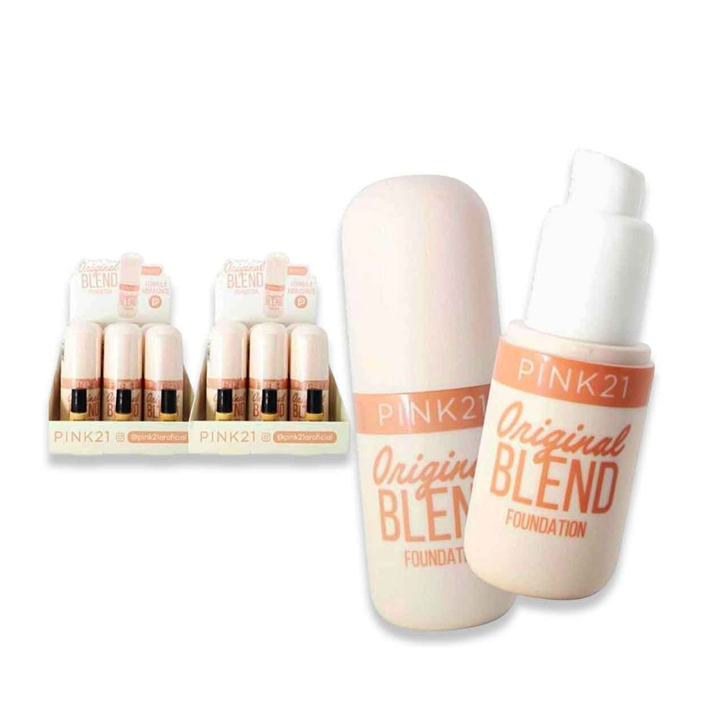 [PM-CS6007] BASE LÍQUIDA ORIGINAL BLEND CAJA A PINK 21