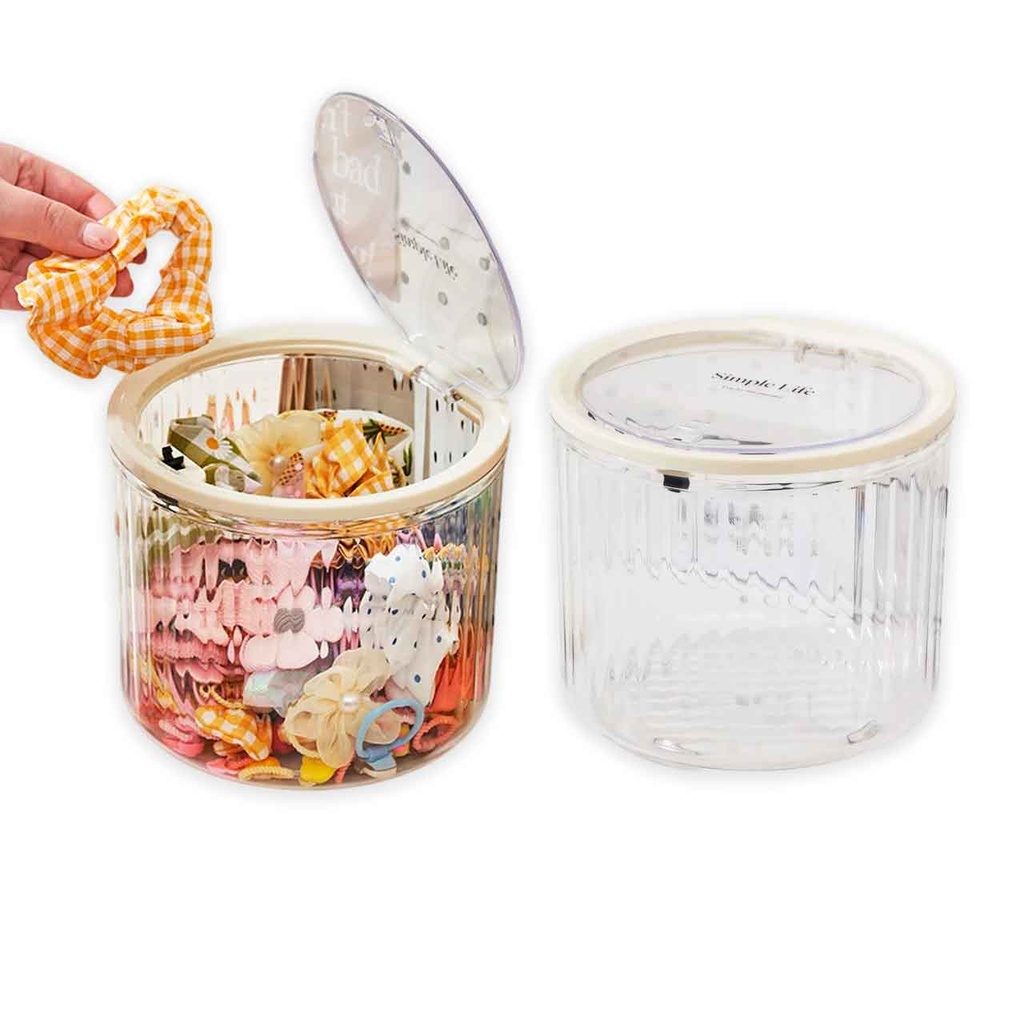 ORGANIZADOR REDONDO ALTO 16CM X 14.5 CM
