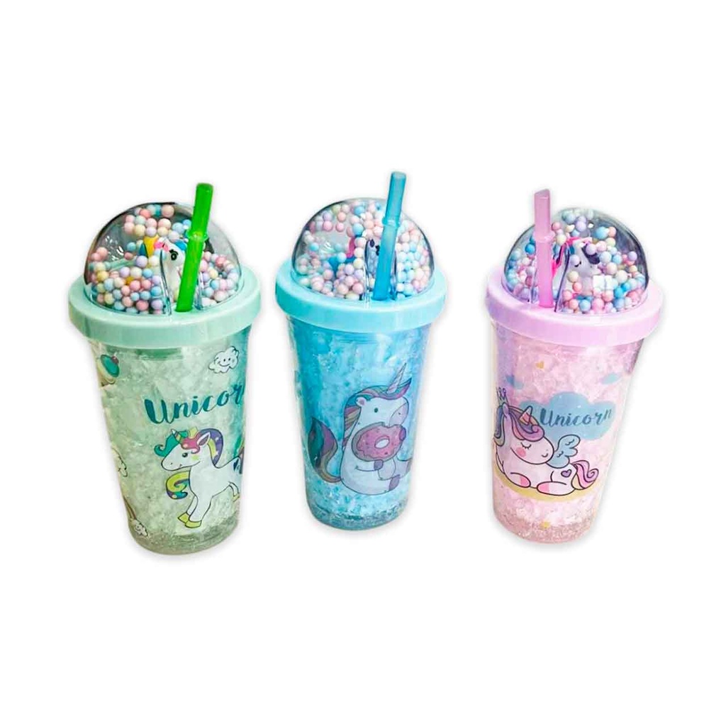 [PM-4950434] VASO CON GEL REFRIGERANTE Y PELOTITAS 450ML