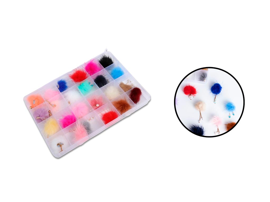 POMPON PARA UÑAS