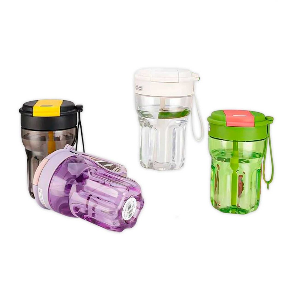 VASO CON TAPA Y PICO 500ML
