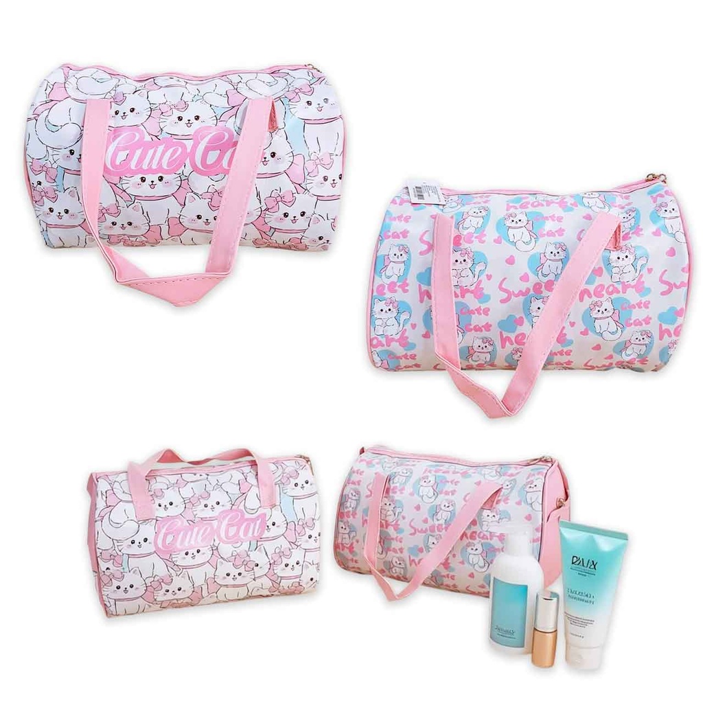 [PM-UT527002] CARTERA BANDOLERA GATITOS 26x14x20CM