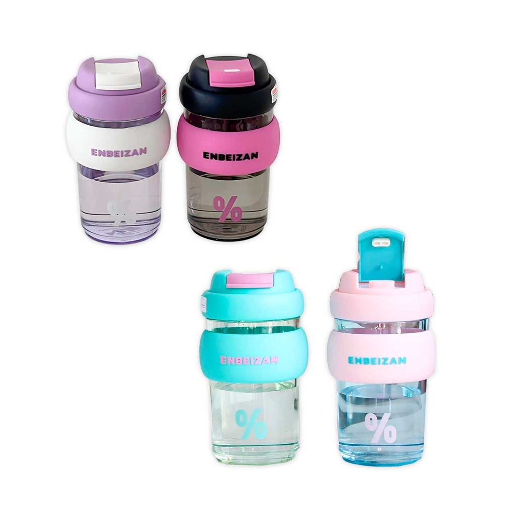 [PM-HN920035] VASO CON TAPA Y PICO 470ML
