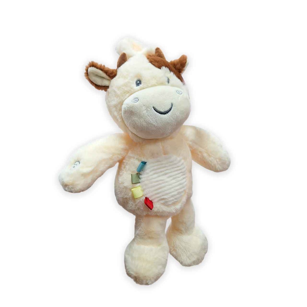 PELUCHE DE TERNERO CON LUZ Y MÚSICA