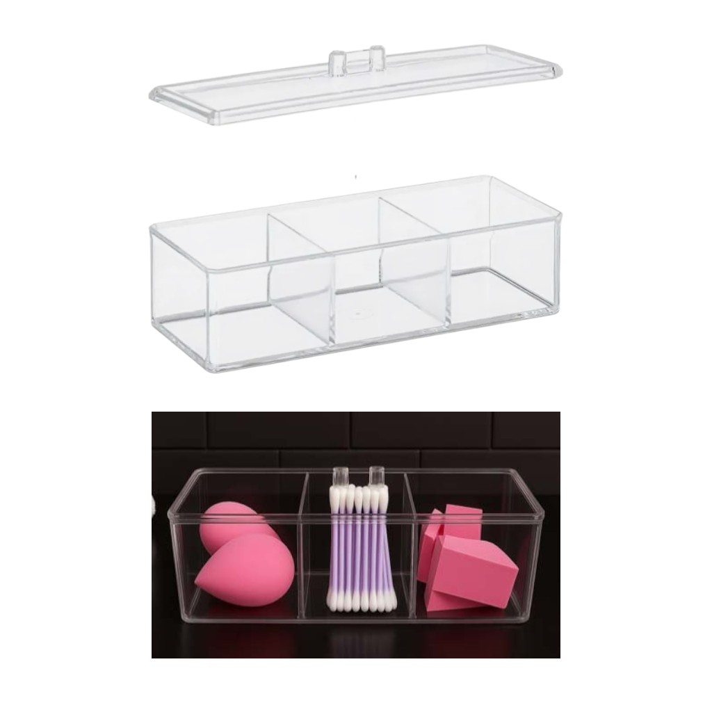 [PM-4948946] SET ORGANIZADOR + ESPONJAS E HISOPOS