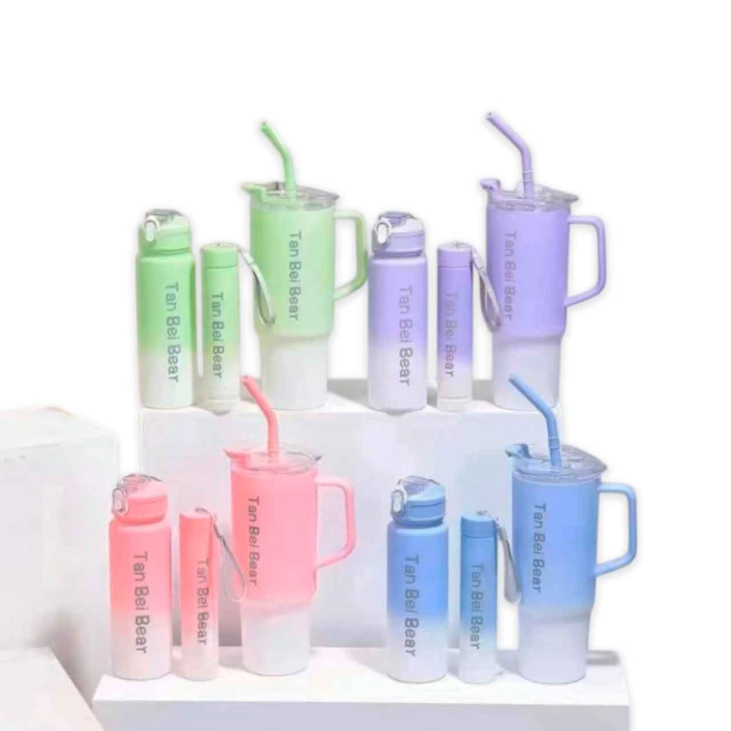 SET X3 BOTELLAS COLOR DEGRADE