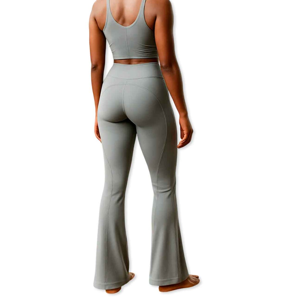 CALZA FLARE GRIS