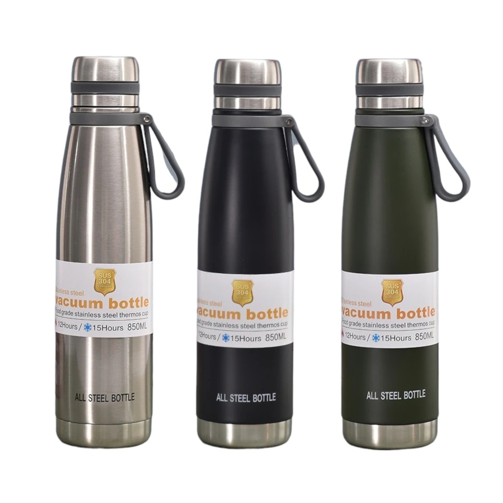 BOTELLA TÉRMICA COLOR LISO 850ML