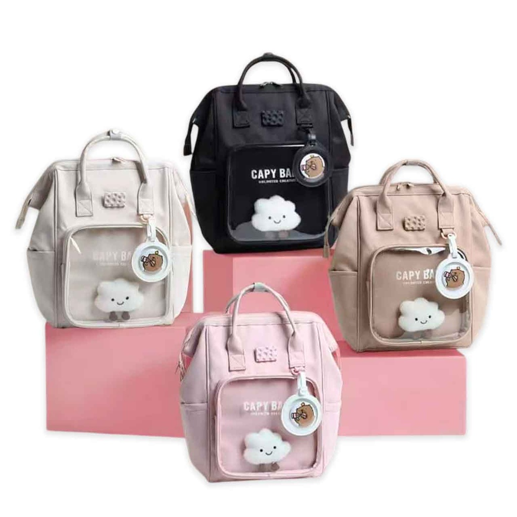 [PM-UT521005] MOCHILA ESCOLAR CAPYBARA