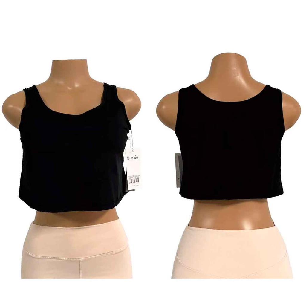TOP LISO NEGRO