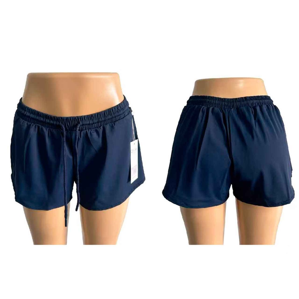 SHORT LISO AZUL