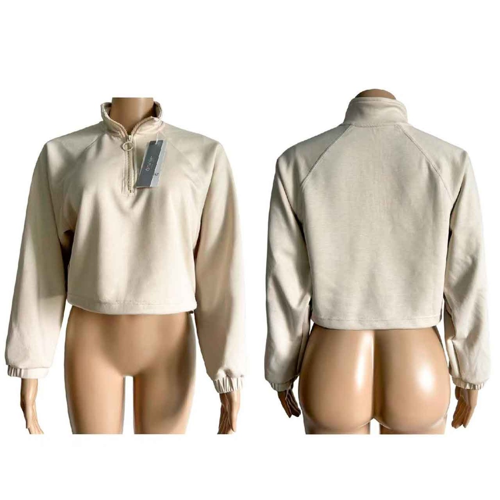 BUZO DEPORTIVO BEIGE