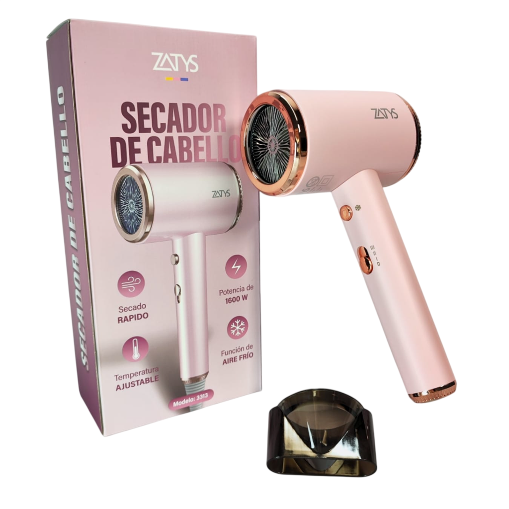 SECADOR DE CABELLO ROSE LUXE ZATYS
