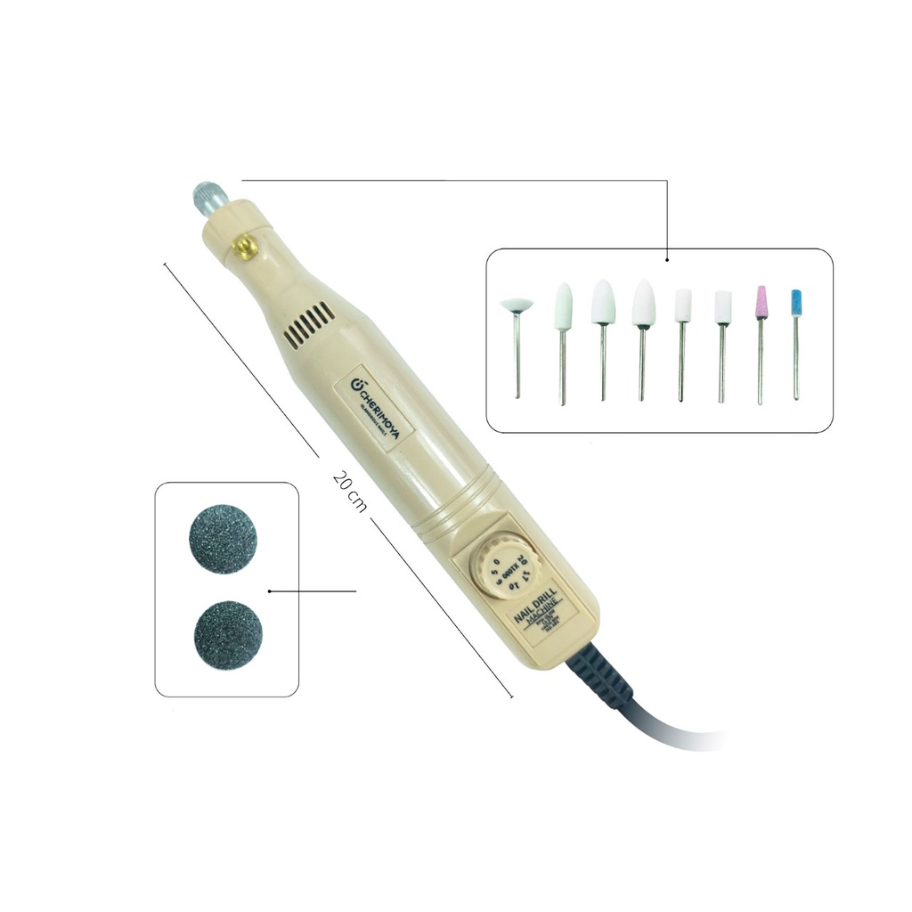 [PM-CH002004] TORNO PARA UÑAS NAIL DRILL 36W 10000RPM