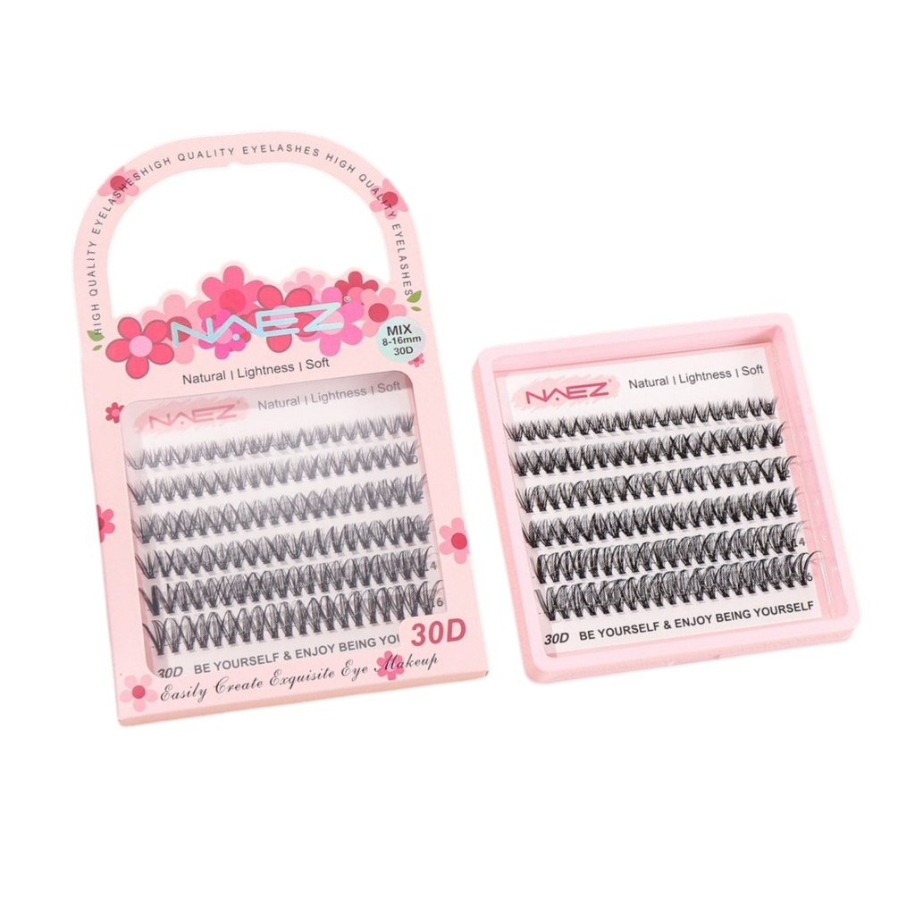 [PM-DD2879] PESTAÑAS 30D MIX CAJA ROSA NAEZ