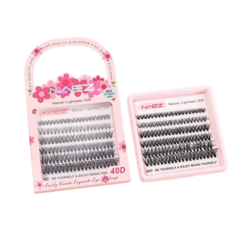 [PM-DD2880] PESTAÑAS 40D MIX CAJA ROSA NAEZ