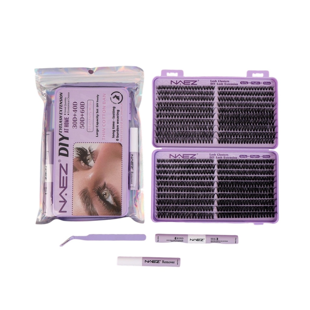 [PM-DD2886] KIT DE PESTAÑAS 30D/40D/50D/60D NAEZ