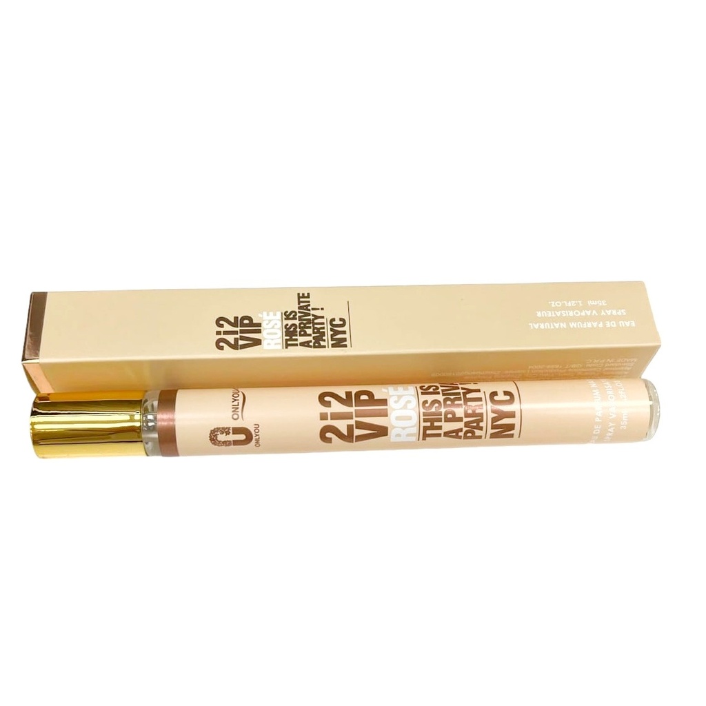 PERFUME TUBO 212 VIP ROSE 35ML