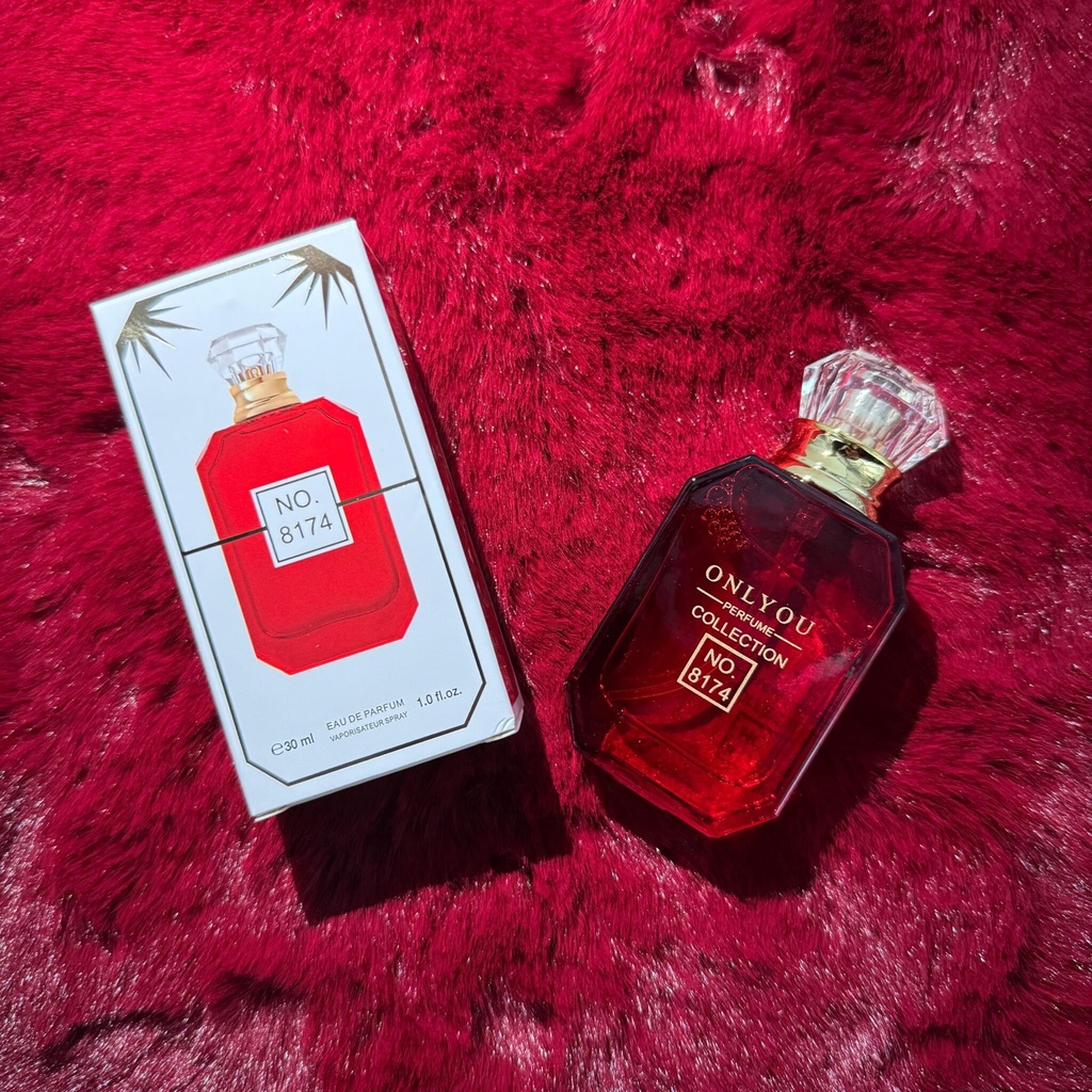 PERFUME MINIATURA ONLYYOU ROJO 30ML