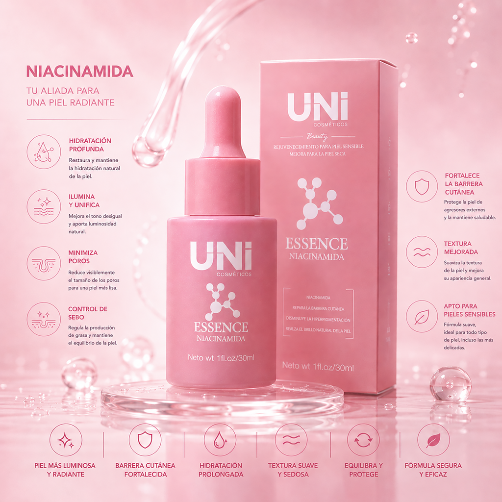 Serum facial NIACINAMIDA HIDRATANTE 30ML UNI