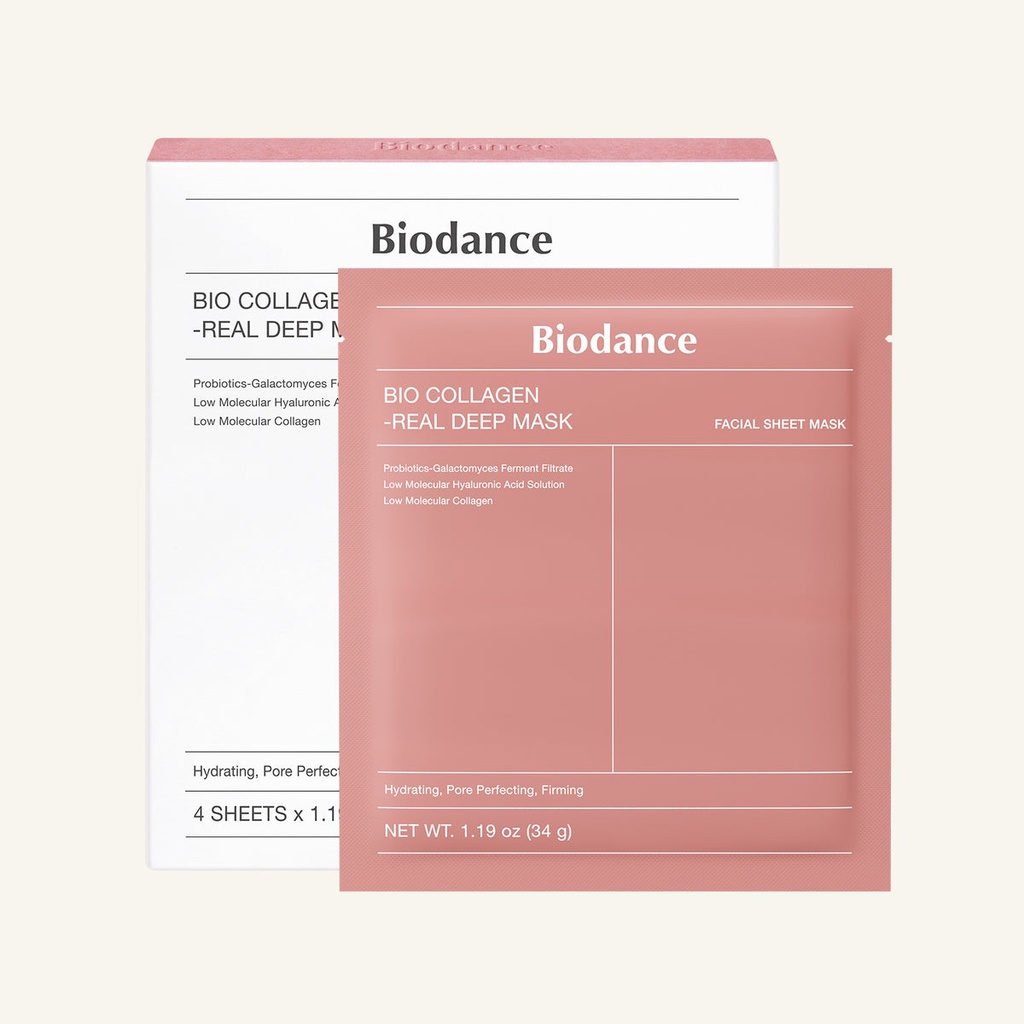 [PS-BIO038] Mascarilla Bio Collagen reafirmante Biodance ORIGINAL___Caja X4