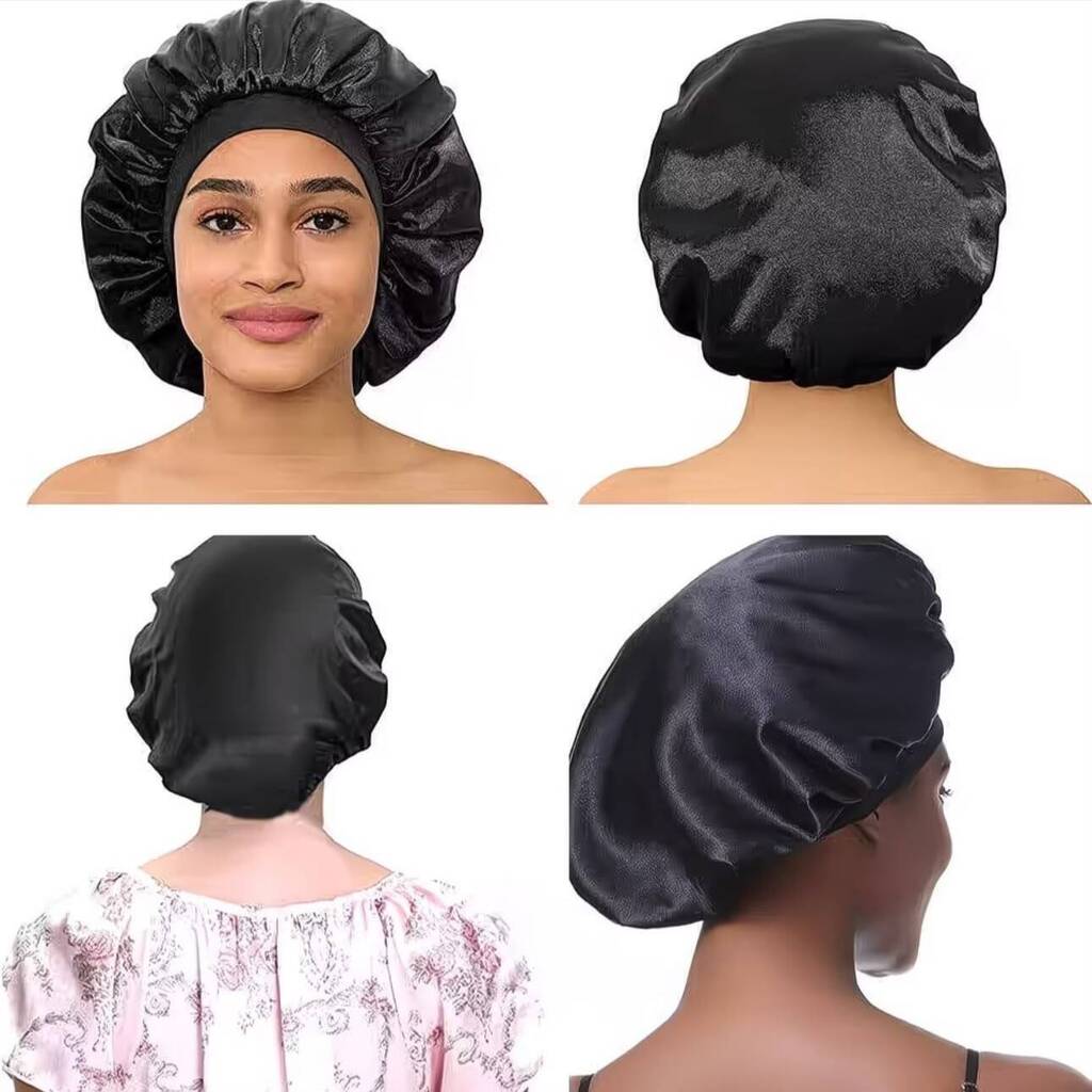 Gorro de saten antifrizz