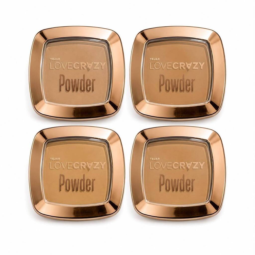 [PL-662718] Polvo compacto EMPAQUE BRONCE LOVE CRAZY TEJAR