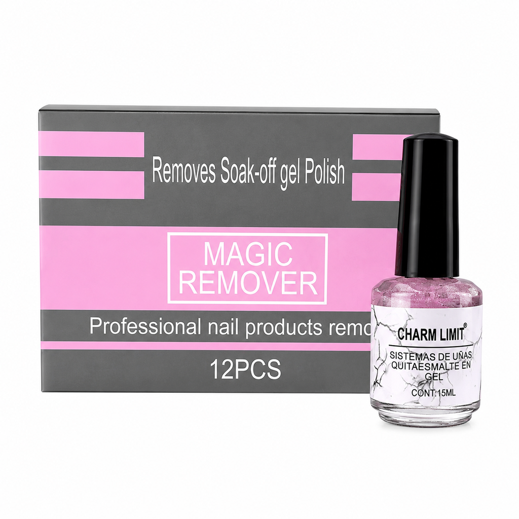 [PS-jun-cl18] Removedor Magico para uñas Charm Limit 15ml__Caja X12